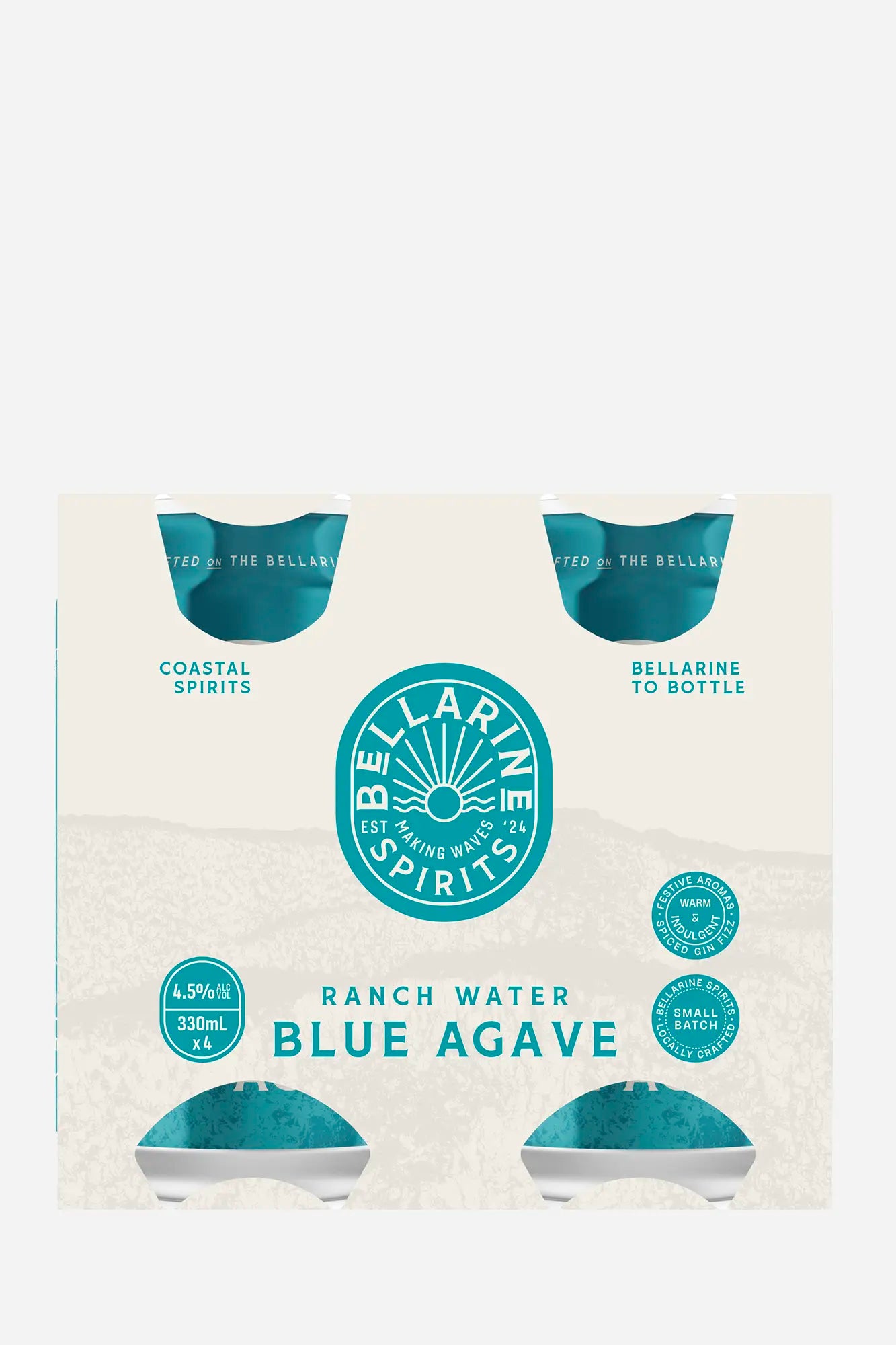 Blue Agave Watermelon 330ml 4.5%abv - 4 pack